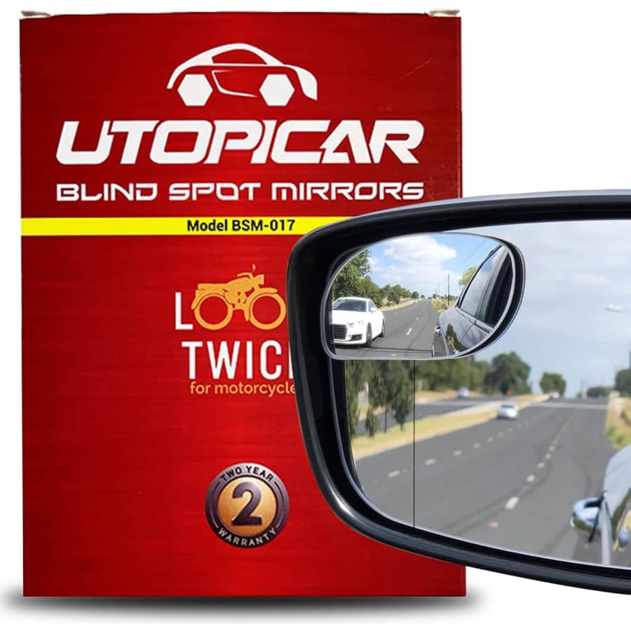 Blind Spot Convex Car Mirror 2-Pack: $13 Blind Spot Convex Car Mirror 2-Pack: $13