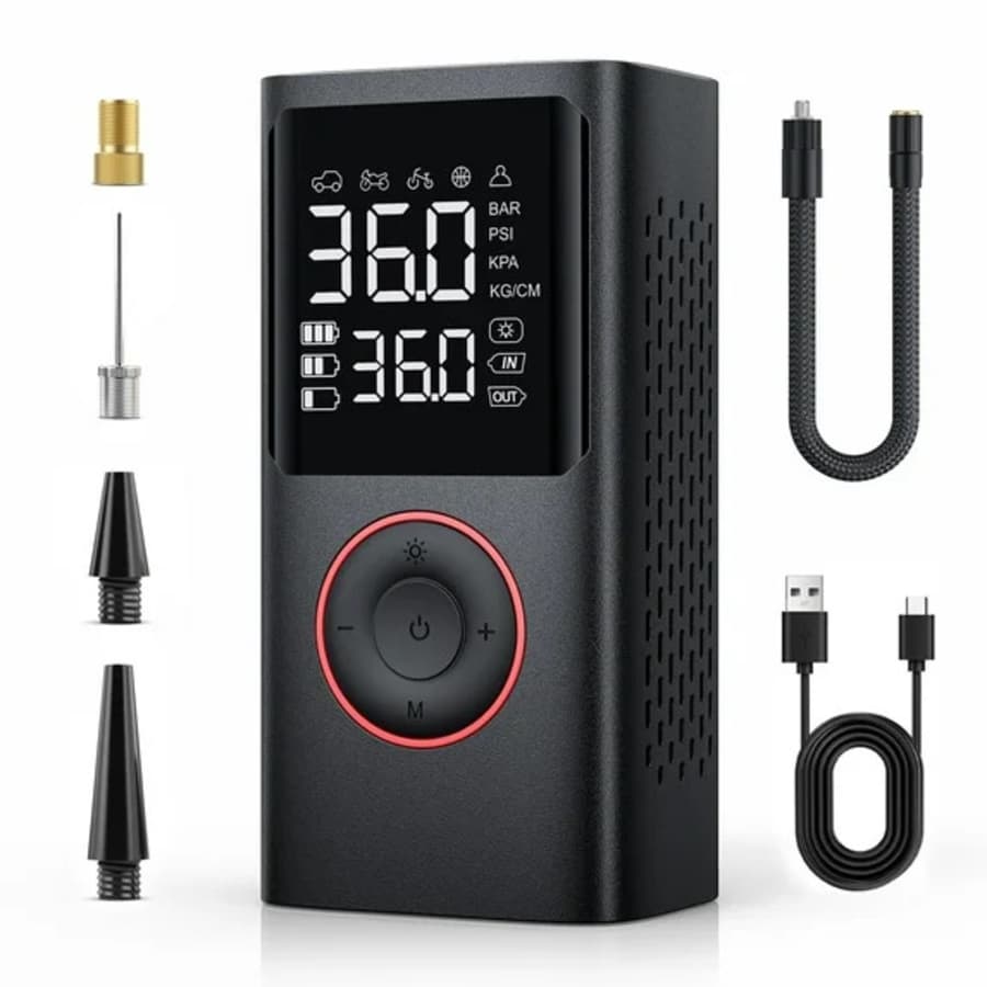 VacLife Cordless Tire Inflator: $20