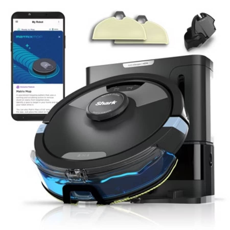Shark Matrix Plus 2-in-1 Robot Vacuum & Mop with Sonic Mopping: $350 Shark Matrix Plus 2-in-1 Robot Vacuum & Mop with Sonic Mopping: $350