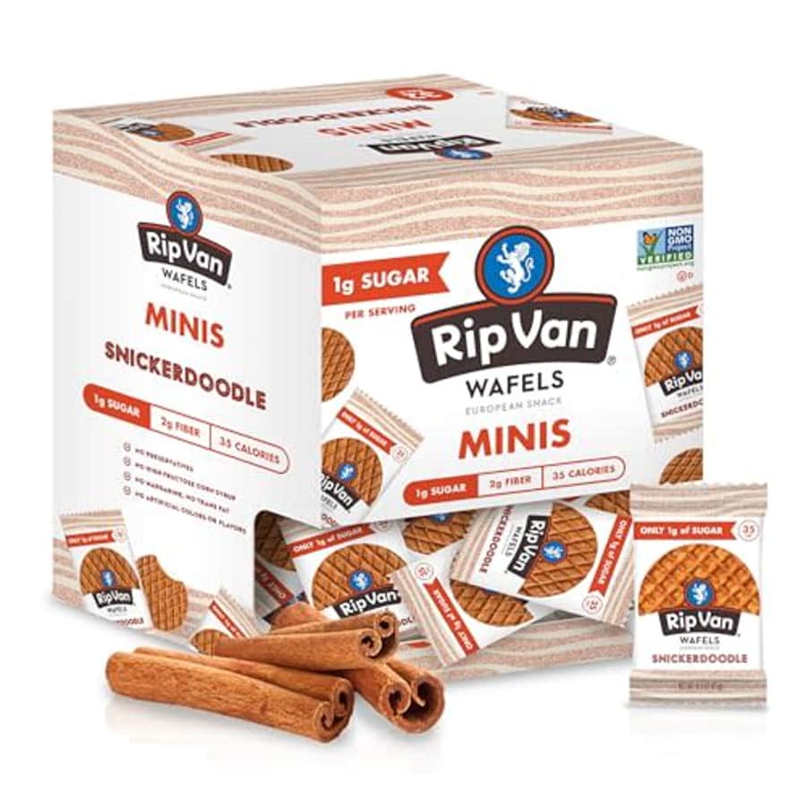 Rip Van Wafels Snickerdoodle Stroopwafels 32-Pack: $7.99 via Sub & Save