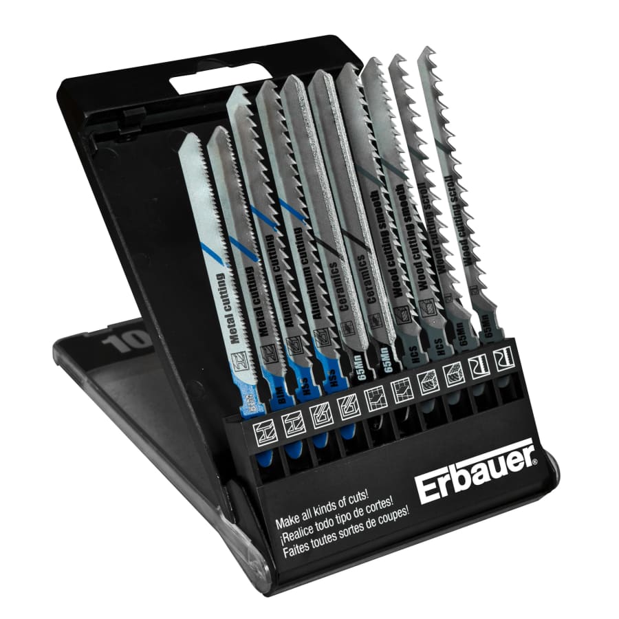 Rockwell 10-Piece BladeRunner T-Shank Jigsaw Blade Set: $24.98