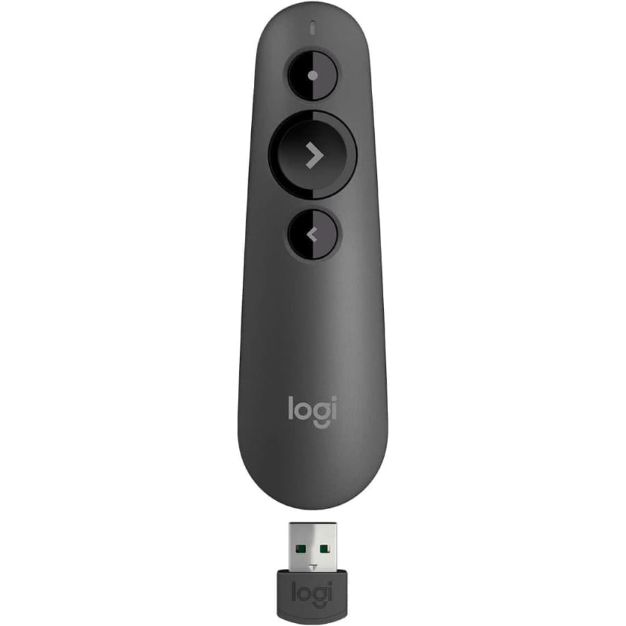 Logitech R500s Laser Presentation Remote: $34