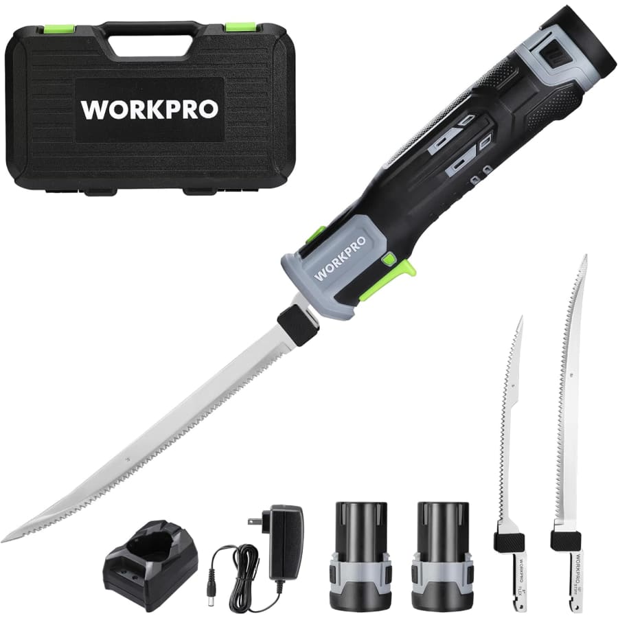 WorkPro 12V Cordless Electric Fillet Knife: $68