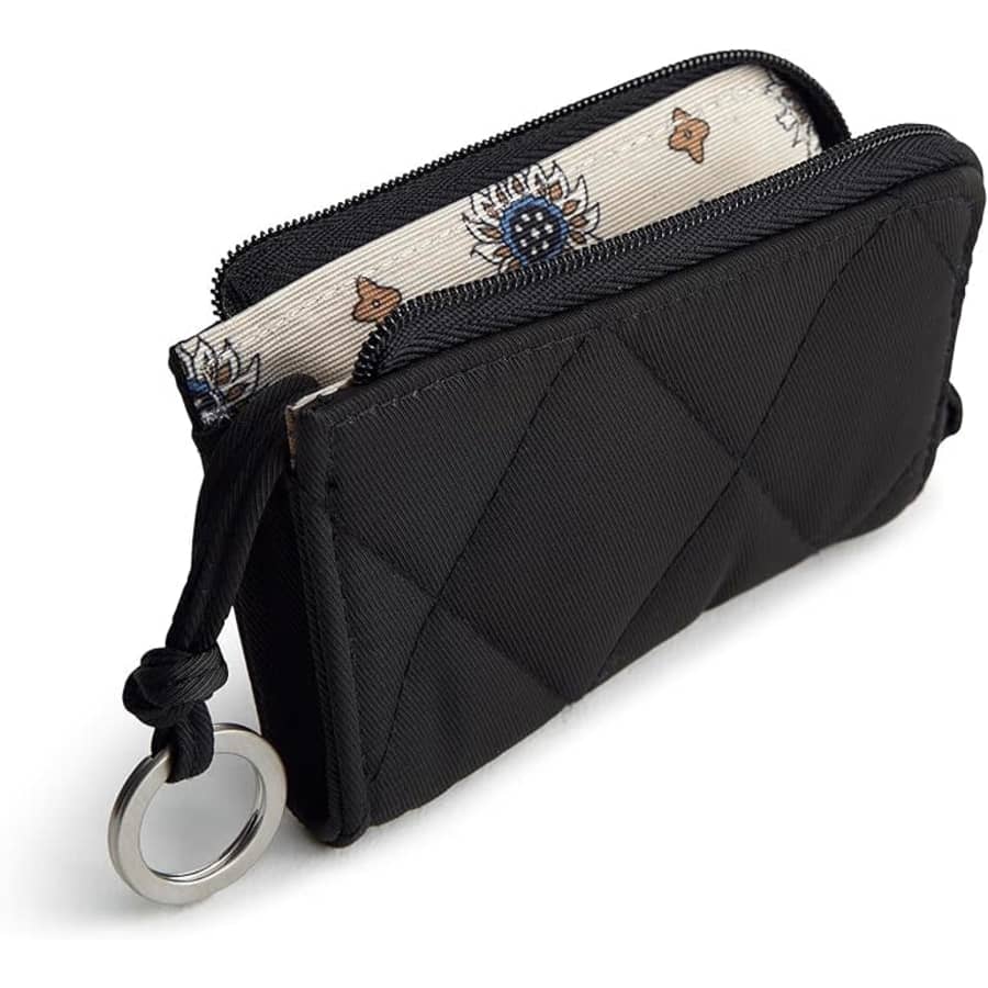 Vera Bradley Women's Performance Twill Zip Card Pouch: $8.40