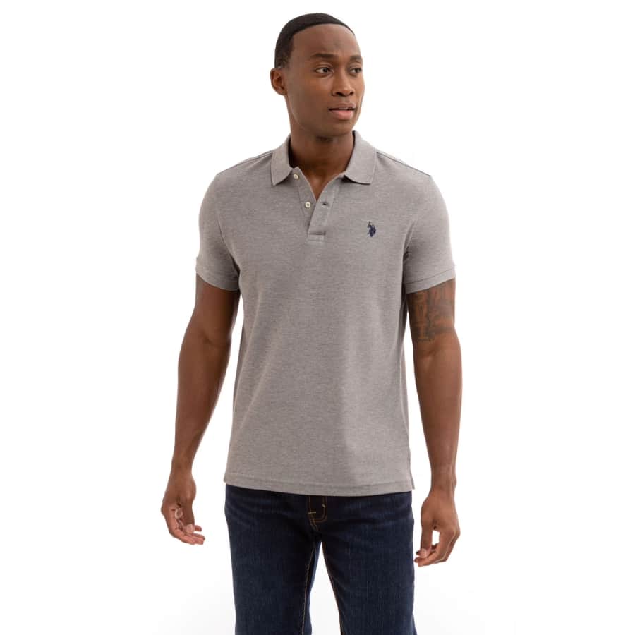 U.S. Polo Assn. Men's Pique Polo Shirt: $7 U.S. Polo Assn. Men's Pique Polo Shirt: $7