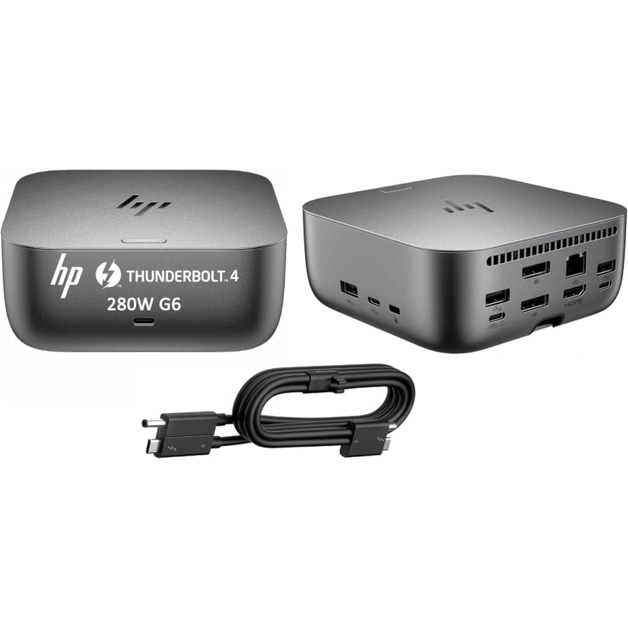 HP Thunderbolt 4 Ultra 280W G6 Docking Station: $299.99 HP Thunderbolt 4 Ultra 280W G6 Docking Station: $299.99