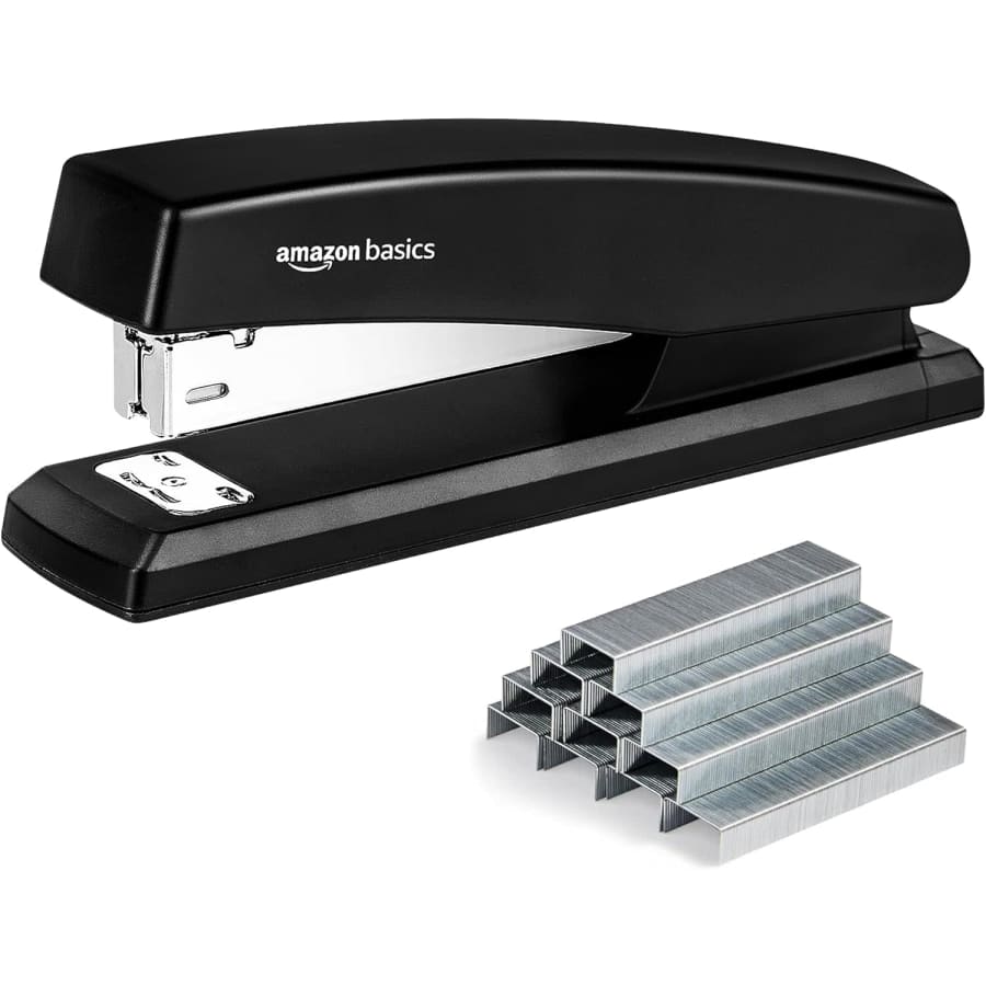 Amazon Basics Stapler w/ 1,000 Staples: $5.56 Amazon Basics Stapler w/ 1,000 Staples: $5.56