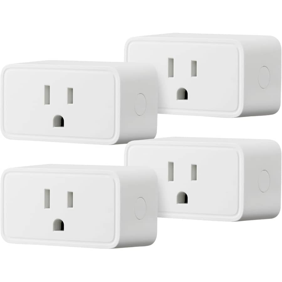 Amazon Basics Amazon Basic Smart Plug 4-Pack: $21 Amazon Basics Amazon Basic Smart Plug 4-Pack: $21