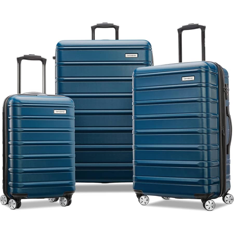 Samsonite Omni 2 3-Piece Hardside Luggage Set: $310 Samsonite Omni 2 3-Piece Hardside Luggage Set: $310