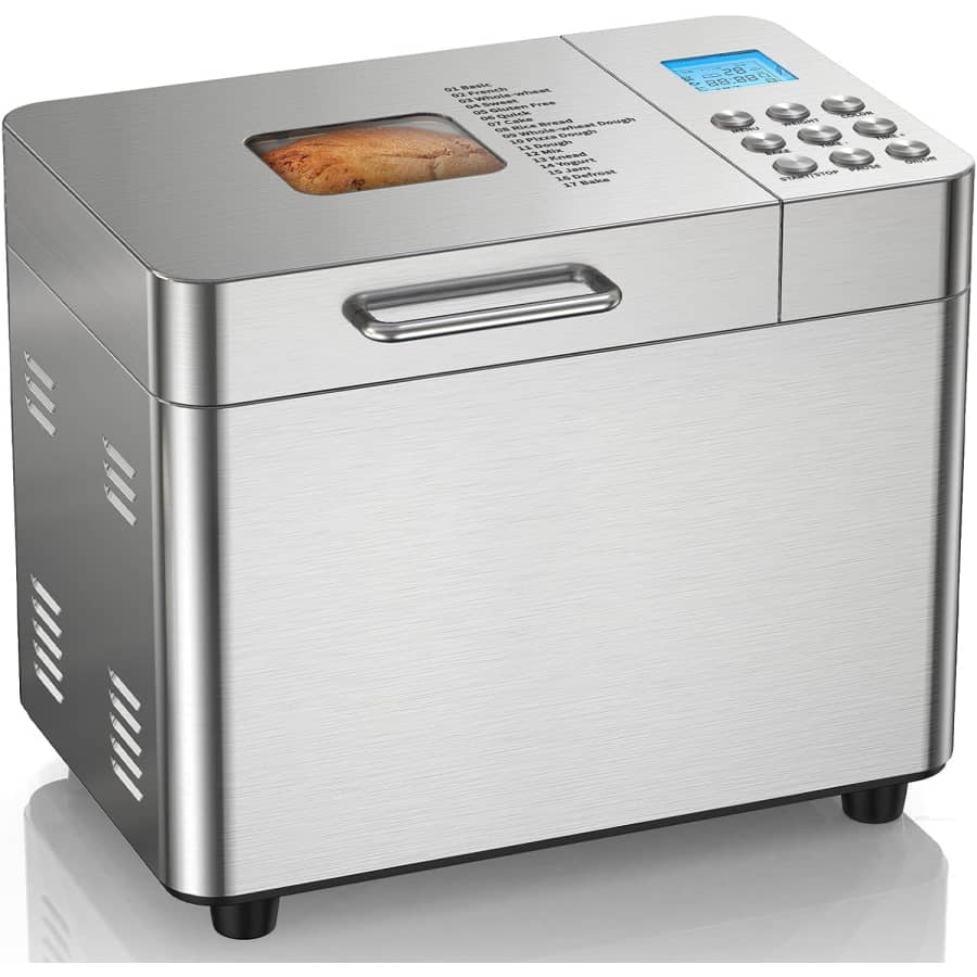Automatic Stainless Steel Bread Maker: $99.99 Automatic Stainless Steel Bread Maker: $99.99