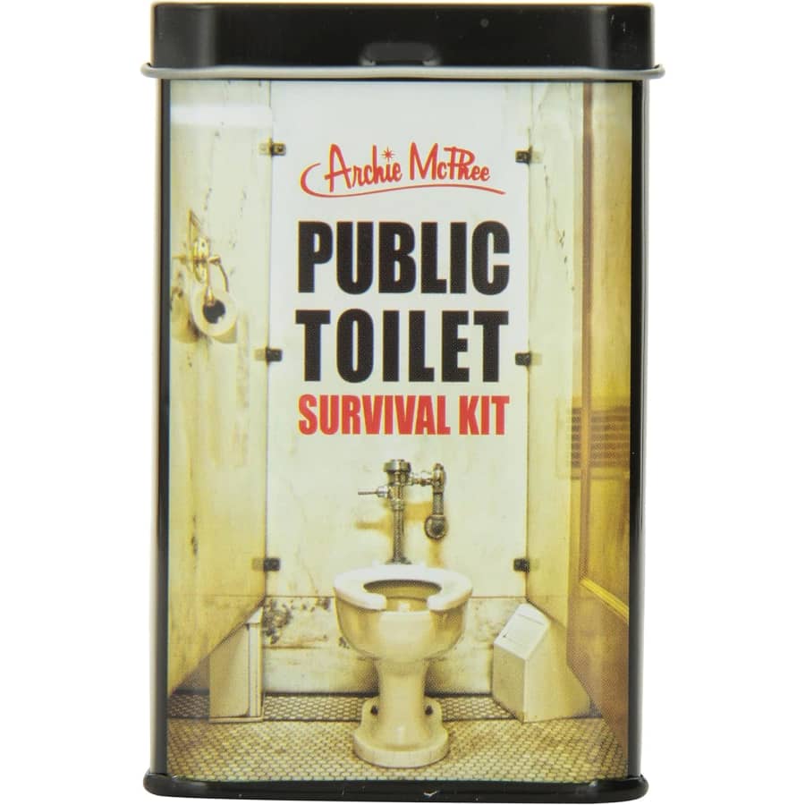 Accoutrements Public Toilet Survival Kit: $8
