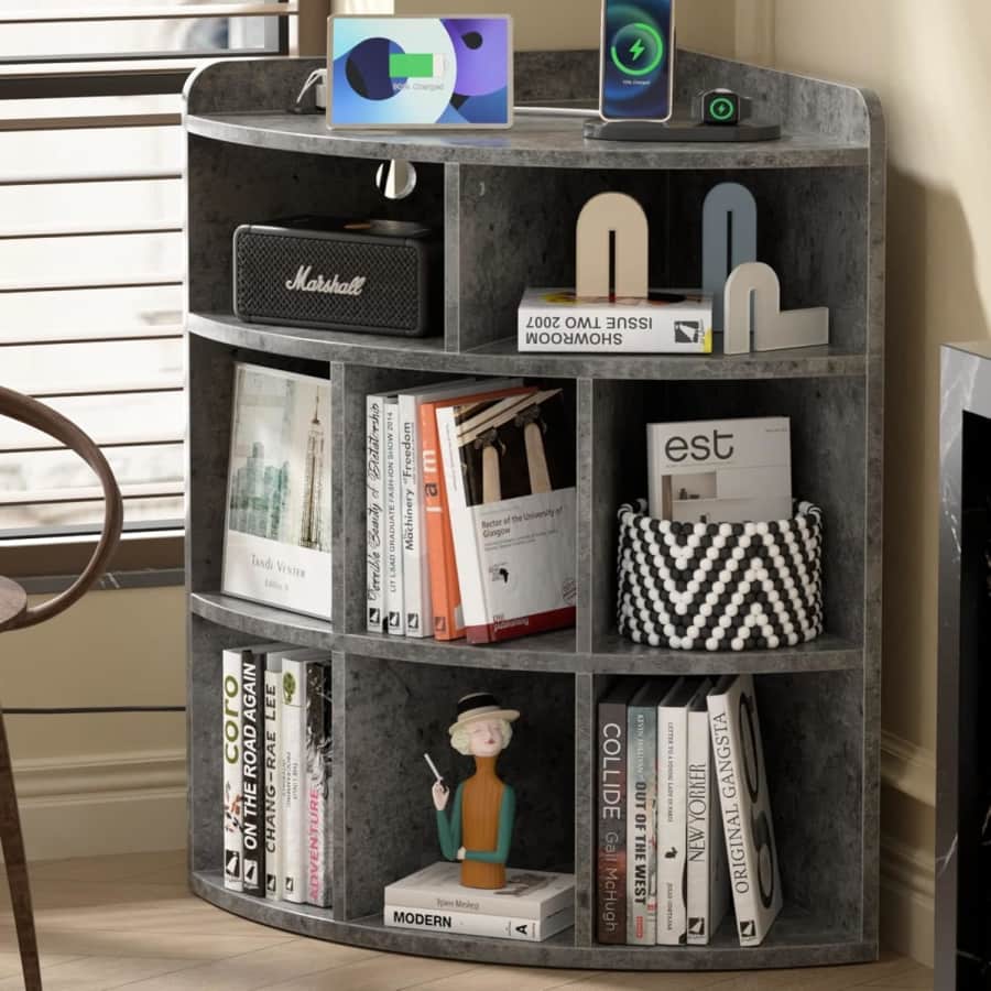 Corner Cube Shelf: $50