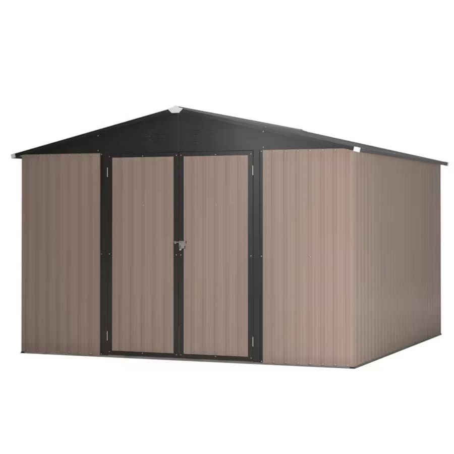 10x10-Foot Outdoor Storage Shed: $259