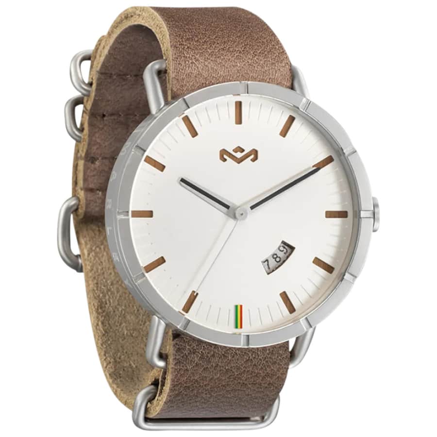 House of Marley Men's Quartz Watch with Leather Strap: $25 House of Marley Men's Quartz Watch with Leather Strap: $25