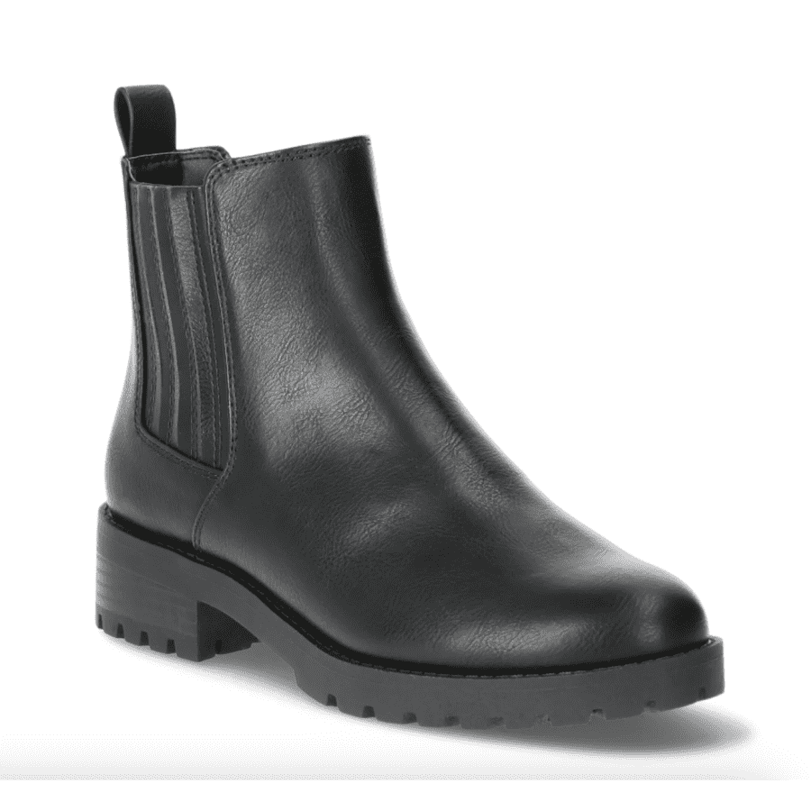 Time and Tru Women's Lug Chelsea Boots: $14.98 Time and Tru Women's Lug Chelsea Boots: $14.98