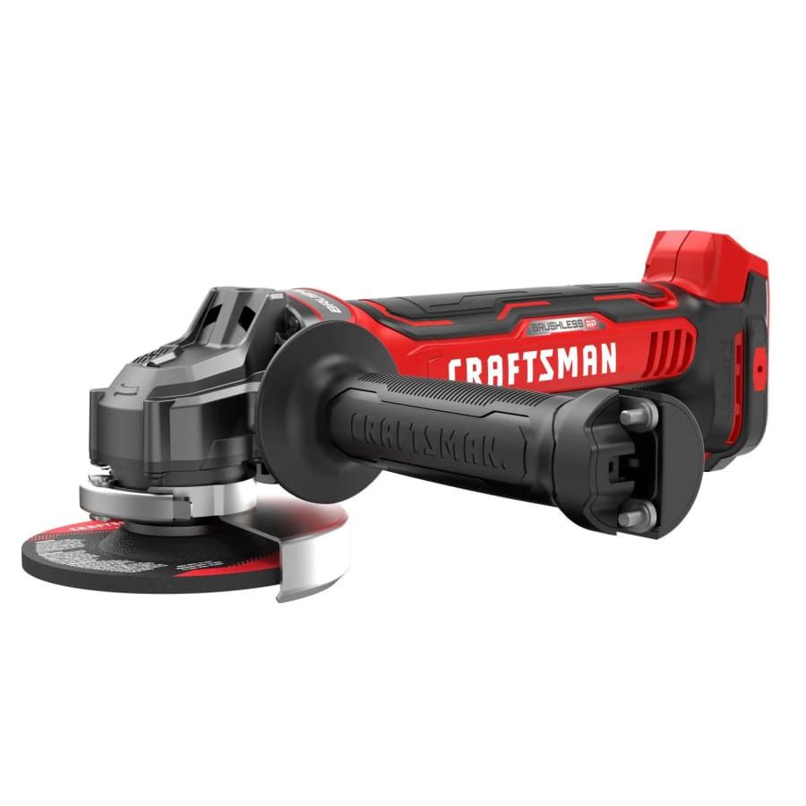 Craftsman V20 RP 4.5" Paddle Switch Cordless Angle Grinder (bare tool): $79 Craftsman V20 RP 4.5" Paddle Switch Cordless Angle Grinder (bare tool): $79