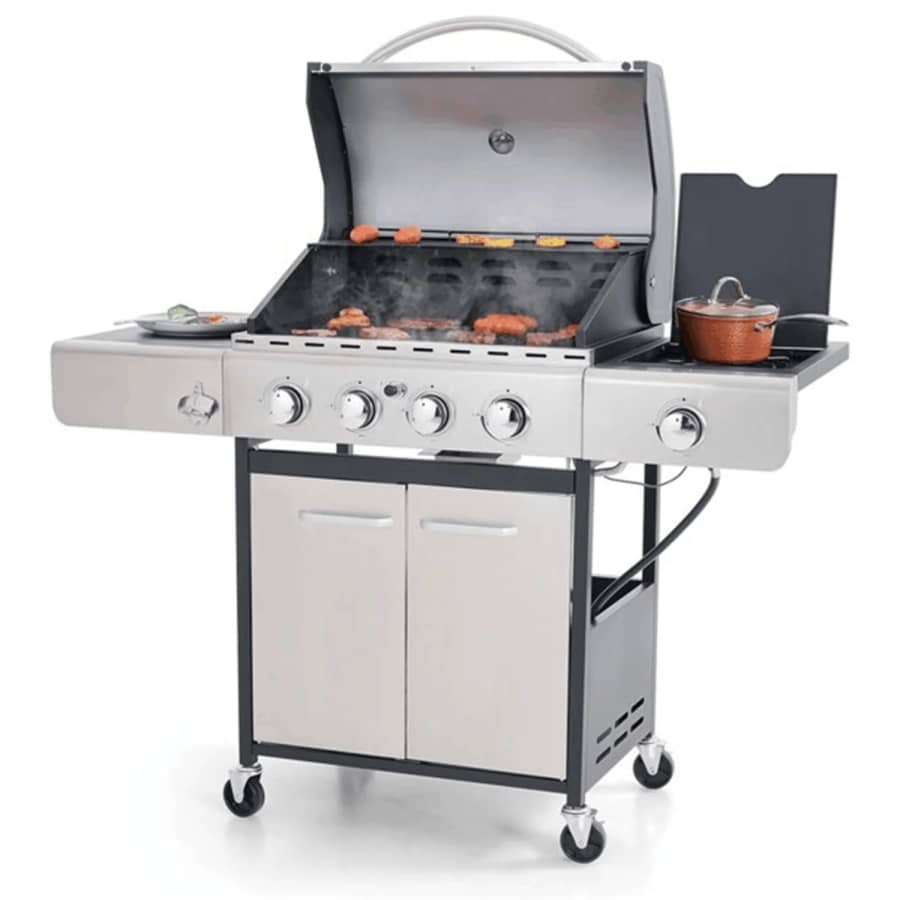 Summit Living 4-Burner Propane Gas Grill: $260 Summit Living 4-Burner Propane Gas Grill: $260