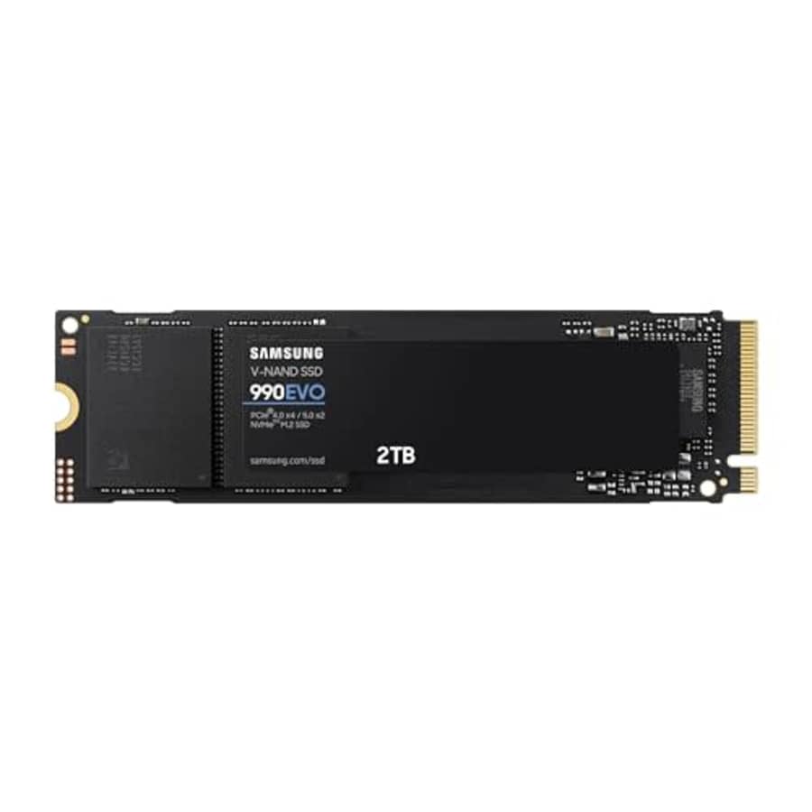 Samsung 990 EVO 2TB NVMe M.2 SSD: $129.99