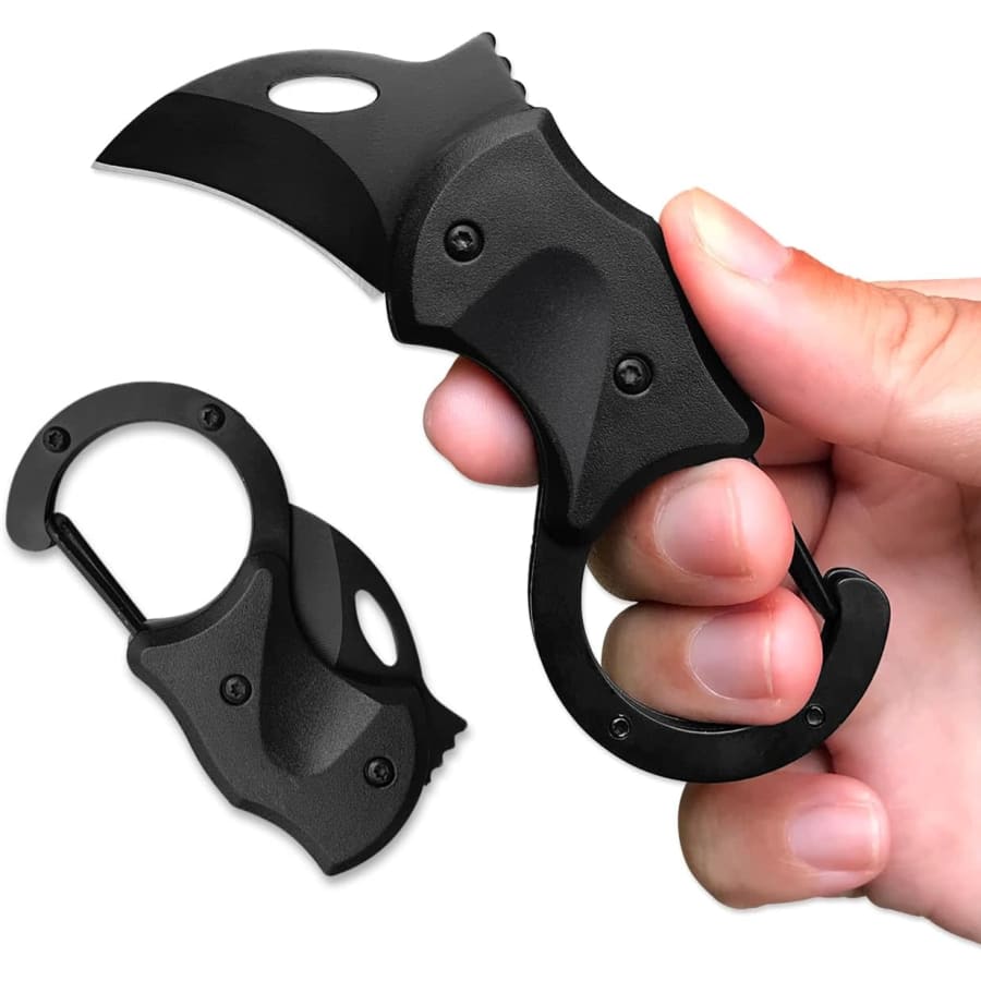 Joycube Mini Keychain Carabiner EDC Knife: $8.09 w/ Prime