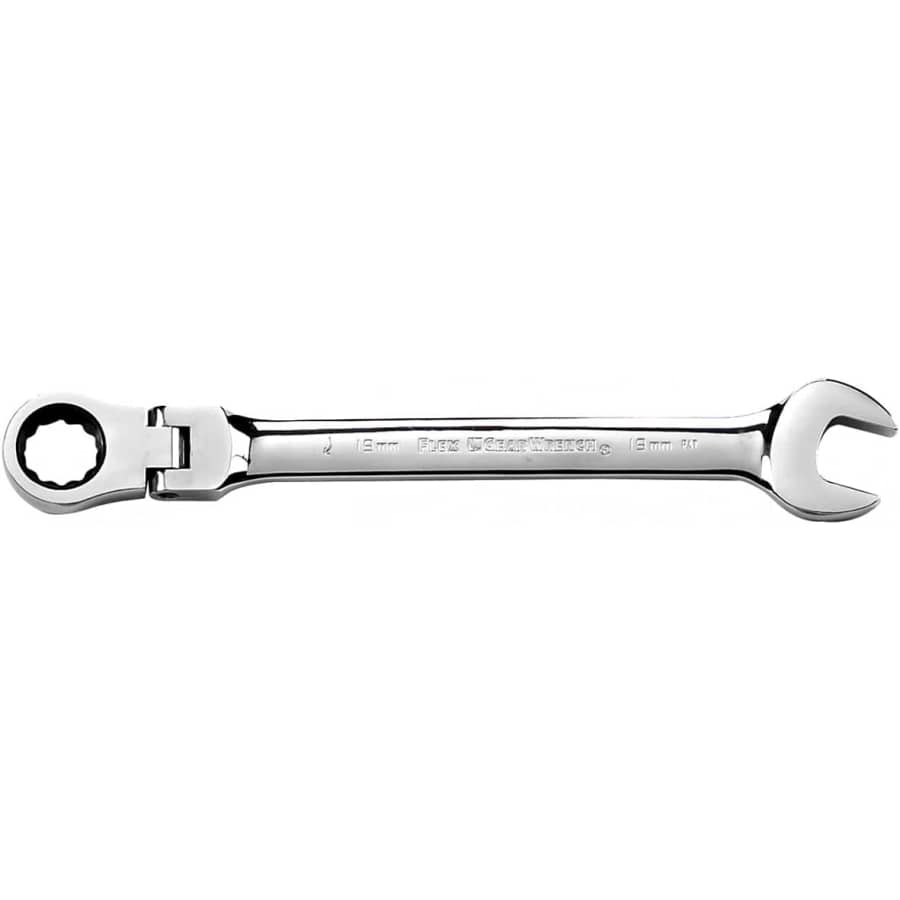 GearWrench 17mm 12 Pt. Flex Head Ratcheting Combination Wrench: $11 GearWrench 17mm 12 Pt. Flex Head Ratcheting Combination Wrench: $11