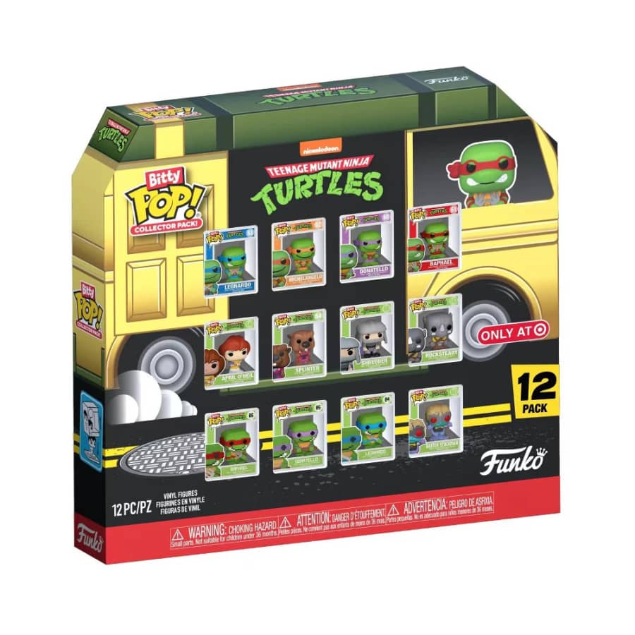 Funko Pop! Bitty Pop Teenage Mutant Ninja Turtles 12-Count Collector Pack: $11.20 Funko Pop! Bitty Pop Teenage Mutant Ninja Turtles 12-Count Collector Pack: $11.20