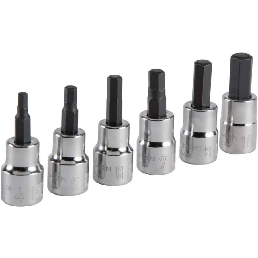 Craftsman Metric Hex Bit Socket Set 6-Piece: $19.99 Craftsman Metric Hex Bit Socket Set 6-Piece: $19.99