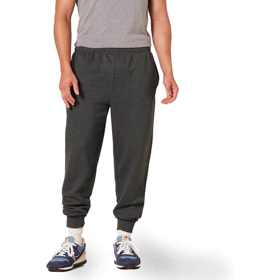 Amazon Essentials Men's Relaxed Joggers Sweatpants: $10 Amazon Essentials Men's Relaxed Joggers Sweatpants: $10