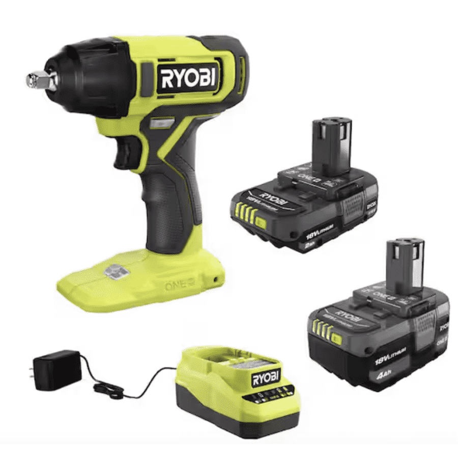 Ryobi ONE+ 18V Cordless Impact Driver Kit w/ 2 Batteries: $79