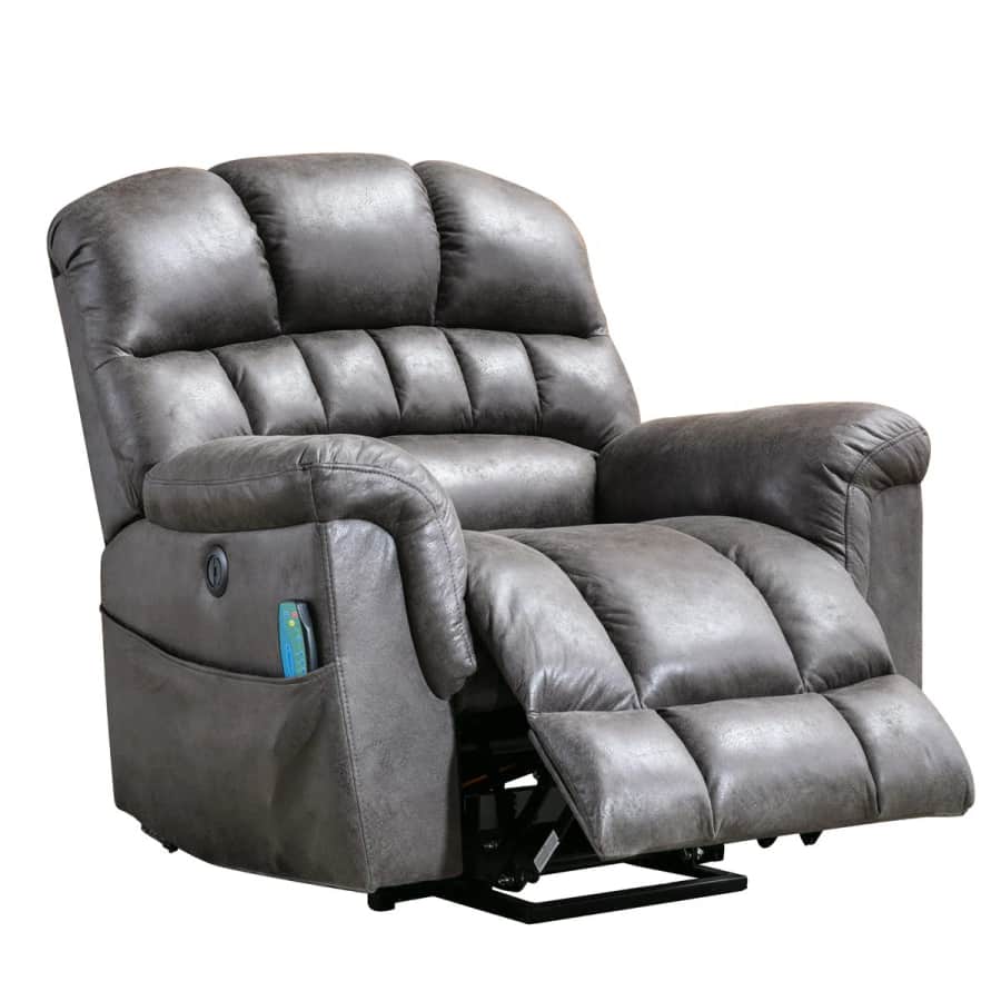 Latitude Run 42" XL Power Reclining Heated Massage Chair: $370