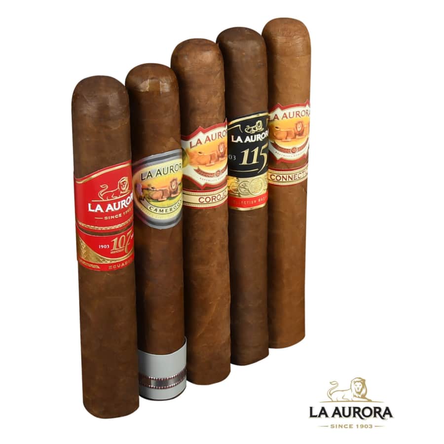 La Aurora Prime 5-Cigar Flight: $19