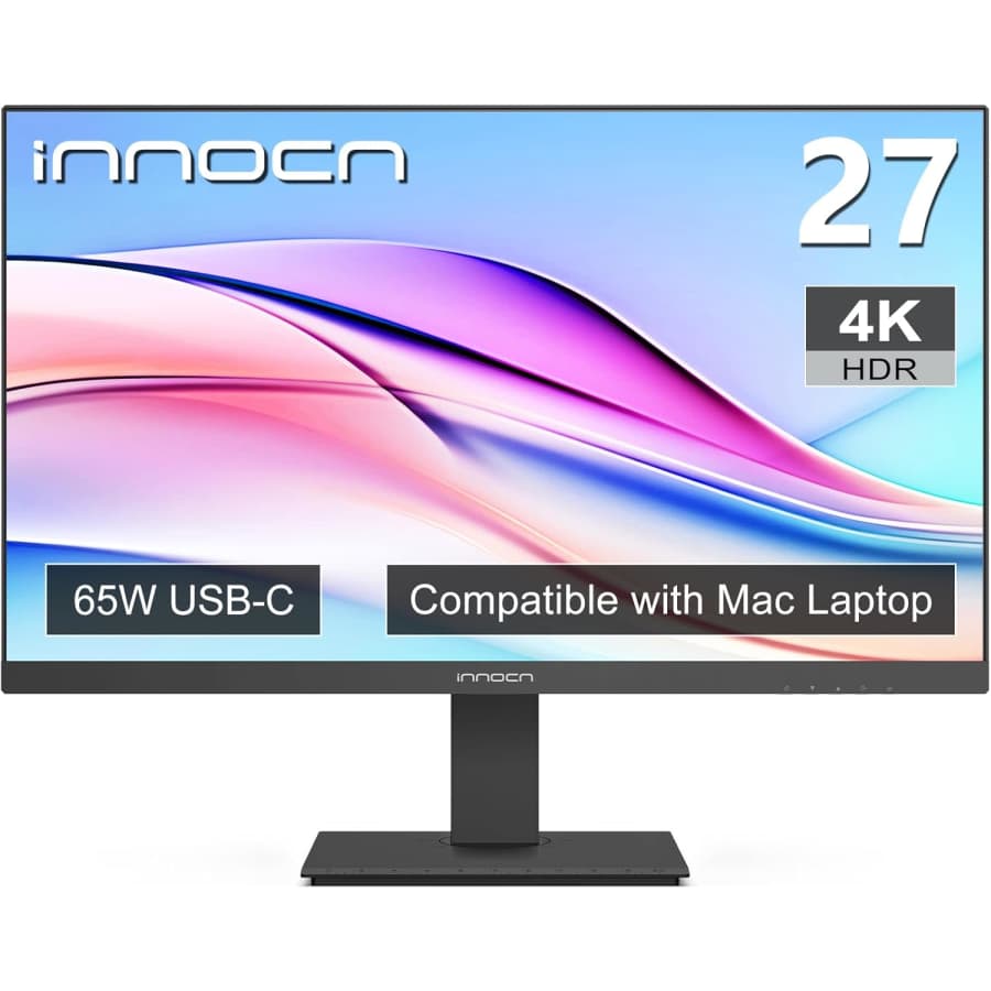 Innocn 27" 4K HDR IPS LED Monitor: $194.99 Innocn 27" 4K HDR IPS LED Monitor: $194.99