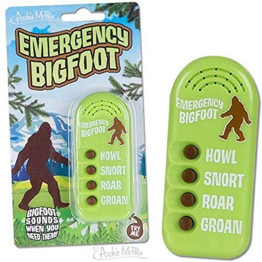 Emergency Bigfoot Electronic Noisemaker: $12 Emergency Bigfoot Electronic Noisemaker: $12