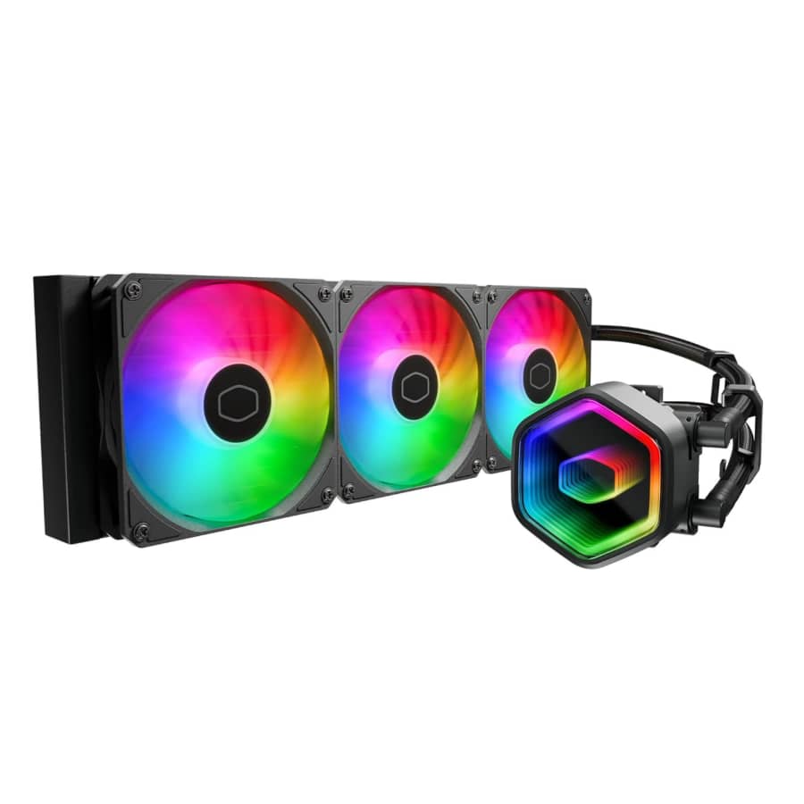 Cooler Master 360 Core II AIO CPU Liquid Cooler: $75