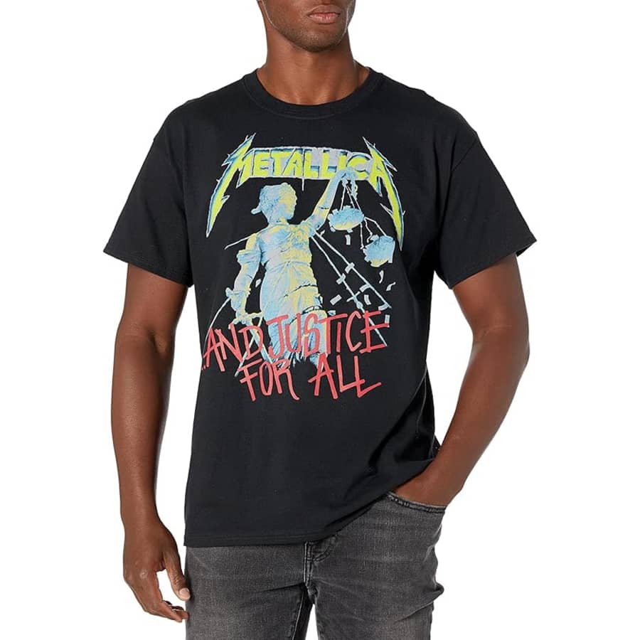 Music Merch Clothing Deals at Amazon: Up to 46% off