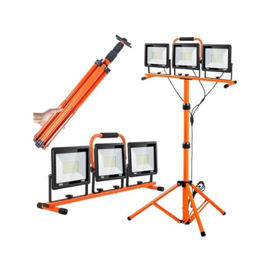 Adjustable Head Work Light with Stand: $34.99 Adjustable Head Work Light with Stand: $34.99