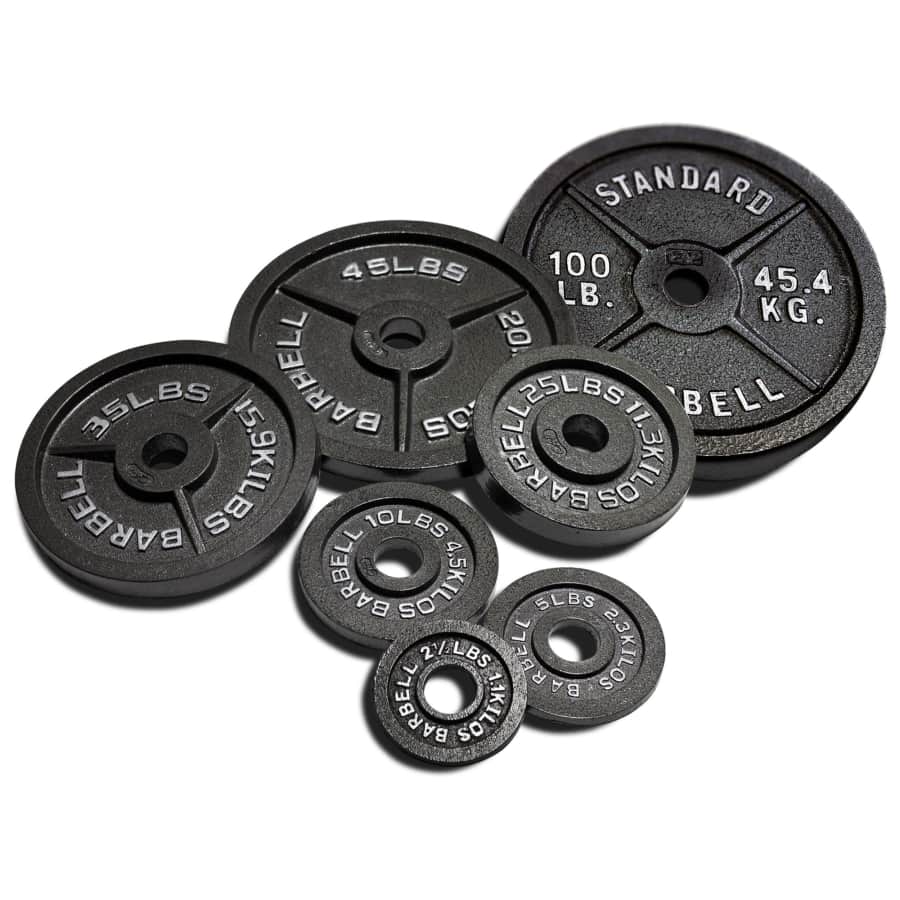 CAP Barbell Olympic Cast Iron Weight Plate: From $4