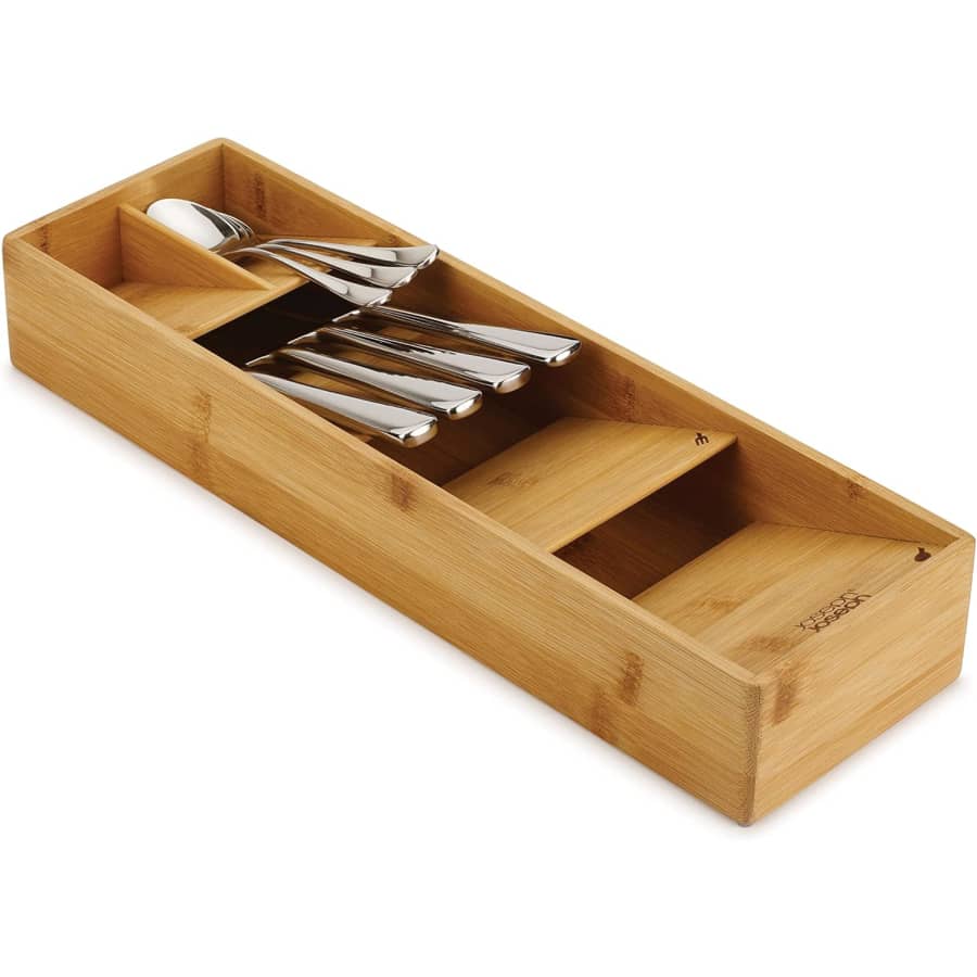Joseph Joseph DrawerStore Bamboo Compact Cutlery Organizer: $11.99