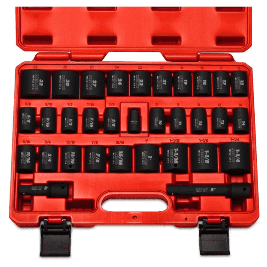 Neiko 32-Piece 1/2" Drive Master Impact Socket Set: $57 Neiko 32-Piece 1/2" Drive Master Impact Socket Set: $57