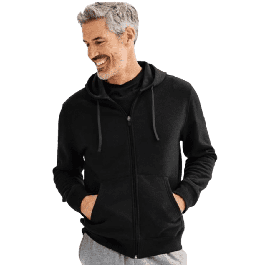 Tek Gear Men's Ultra Soft Fleece Zip Front Hoodie: $10 Tek Gear Men's Ultra Soft Fleece Zip Front Hoodie: $10