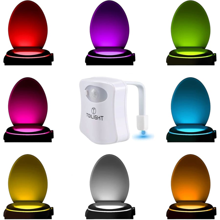Toilet Night Light: $10 Toilet Night Light: $10