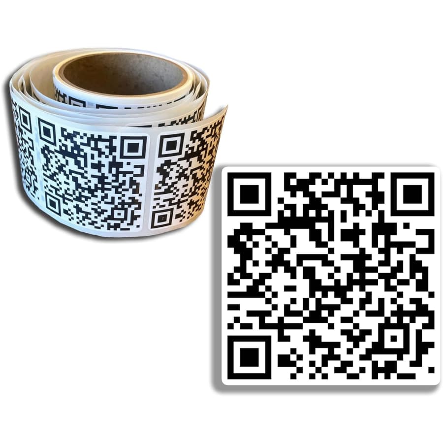 Rick Roll QR Code Sticker 100-Pack: $13