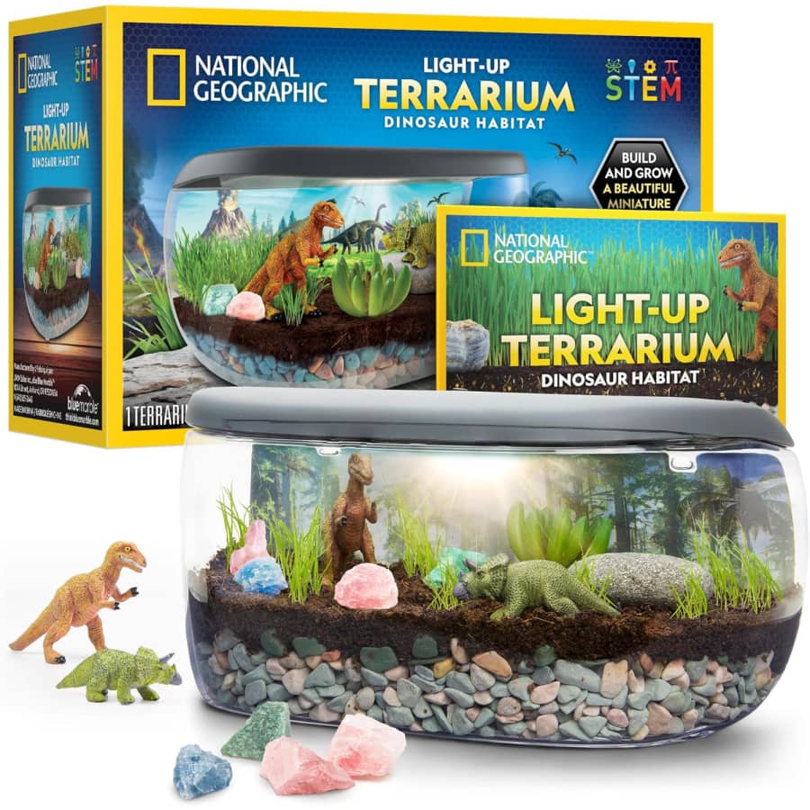 National Geographic Light Up Terrarium Kit: $23 National Geographic Light Up Terrarium Kit: $23