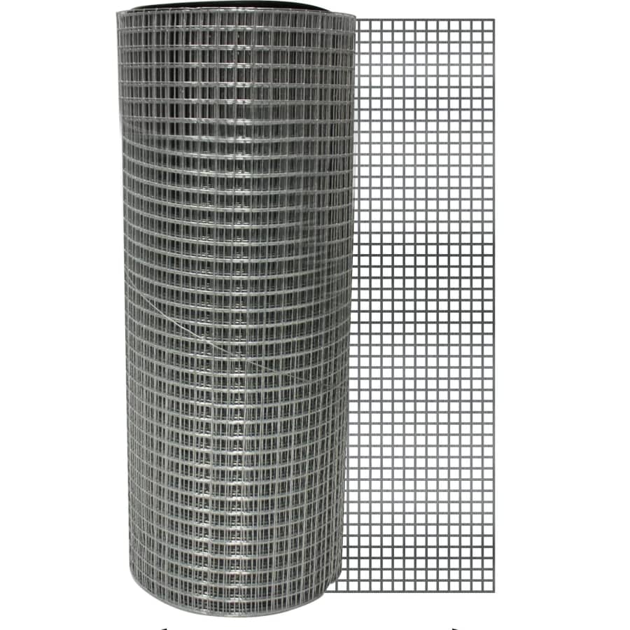 Acorn 3- x 50-Feet Galvanized Steel Hardware Cloth Rolled Fencing: $55