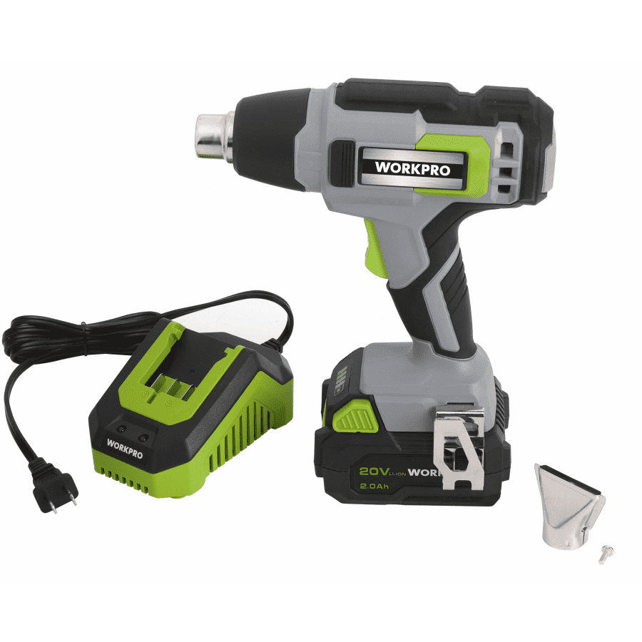 WorkPro 20V Heat Gun: $24 WorkPro 20V Heat Gun: $24