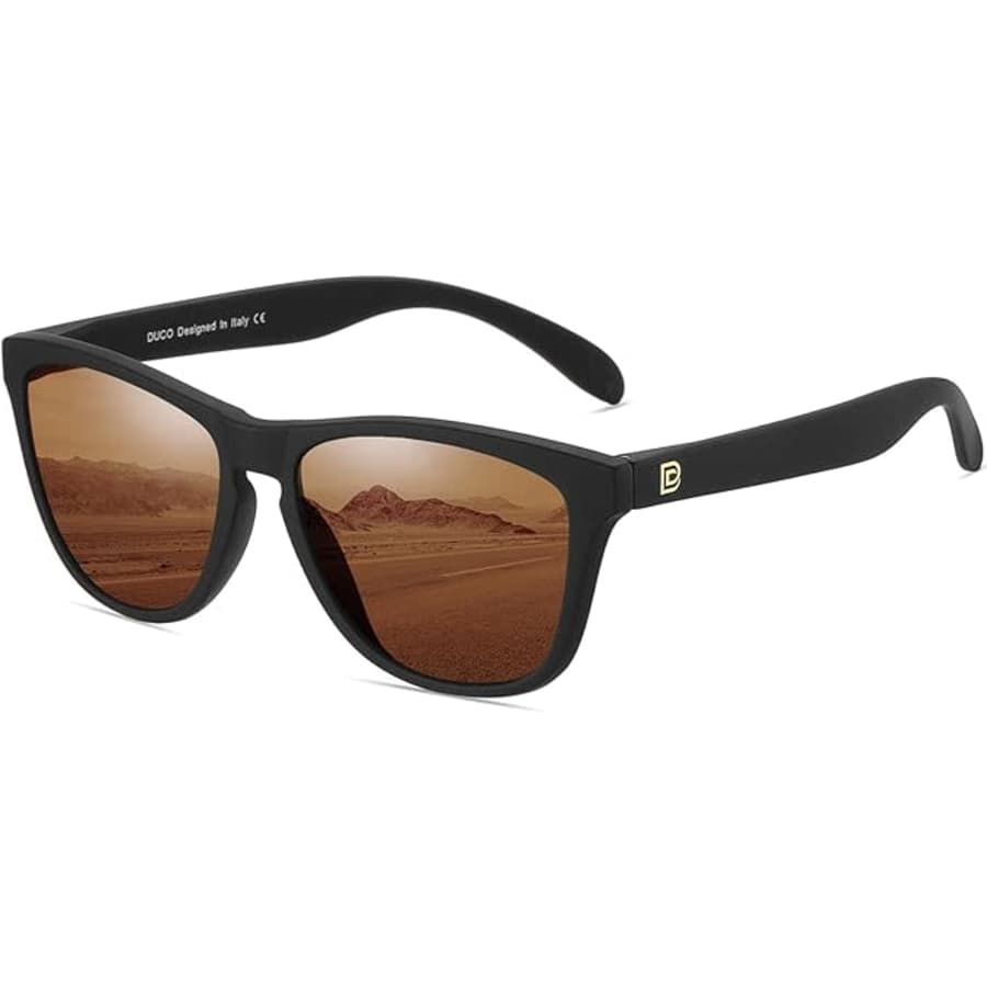 DUCO Retro Round Polarized Sunglasses: $12 DUCO Retro Round Polarized Sunglasses: $12