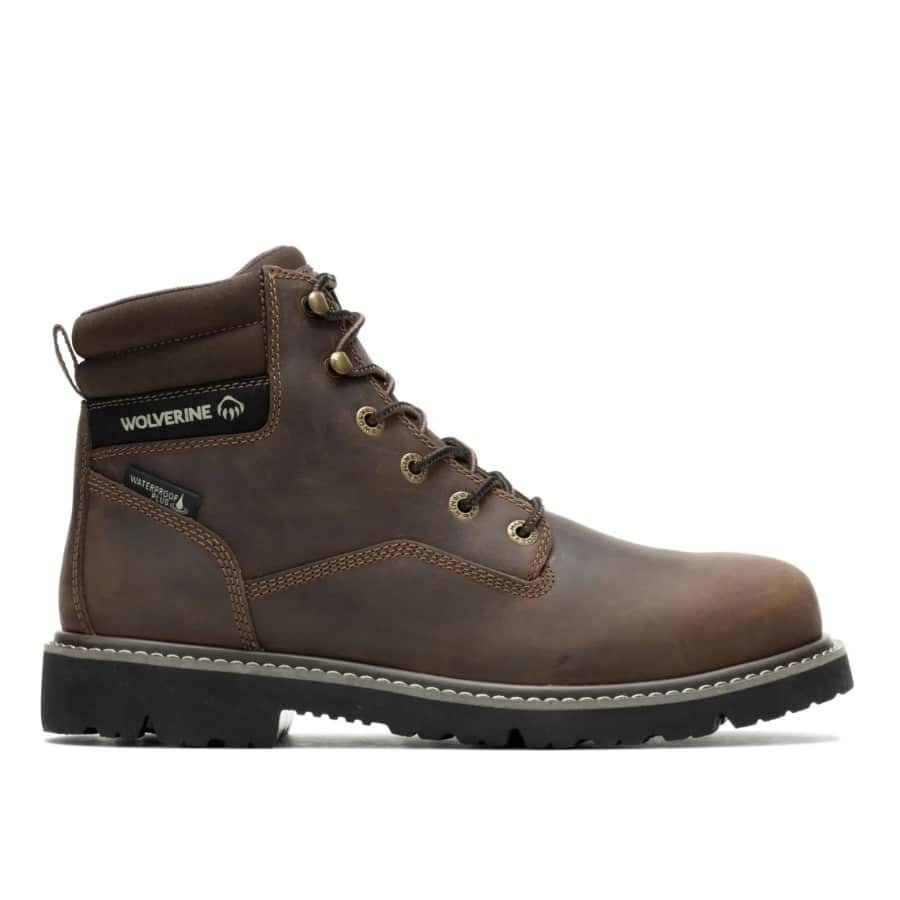 Wolverine Men's Revival 6" Composite-Toe Leather Work Boots: $48.64