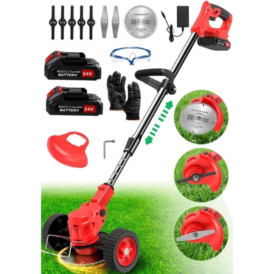 Tntants 650W 3-in-1 Weed Eater/Edger/Brush Cutter: $40