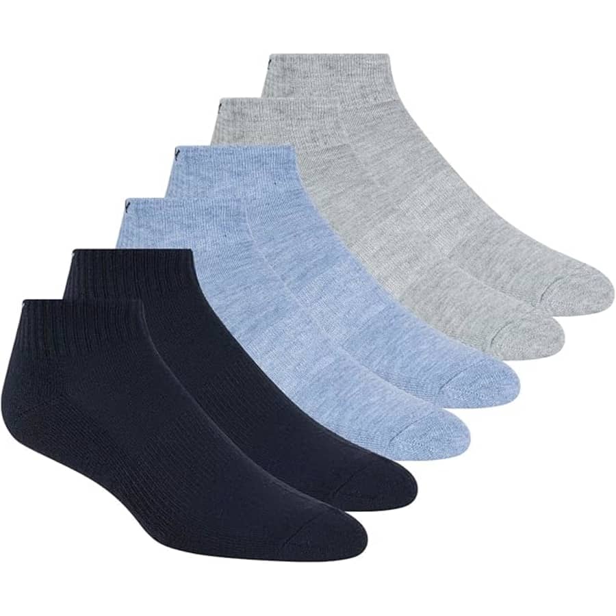 DKNY Men's Sport Cushion Quarter Crew Socks 6-Pack: $9 DKNY Men's Sport Cushion Quarter Crew Socks 6-Pack: $9