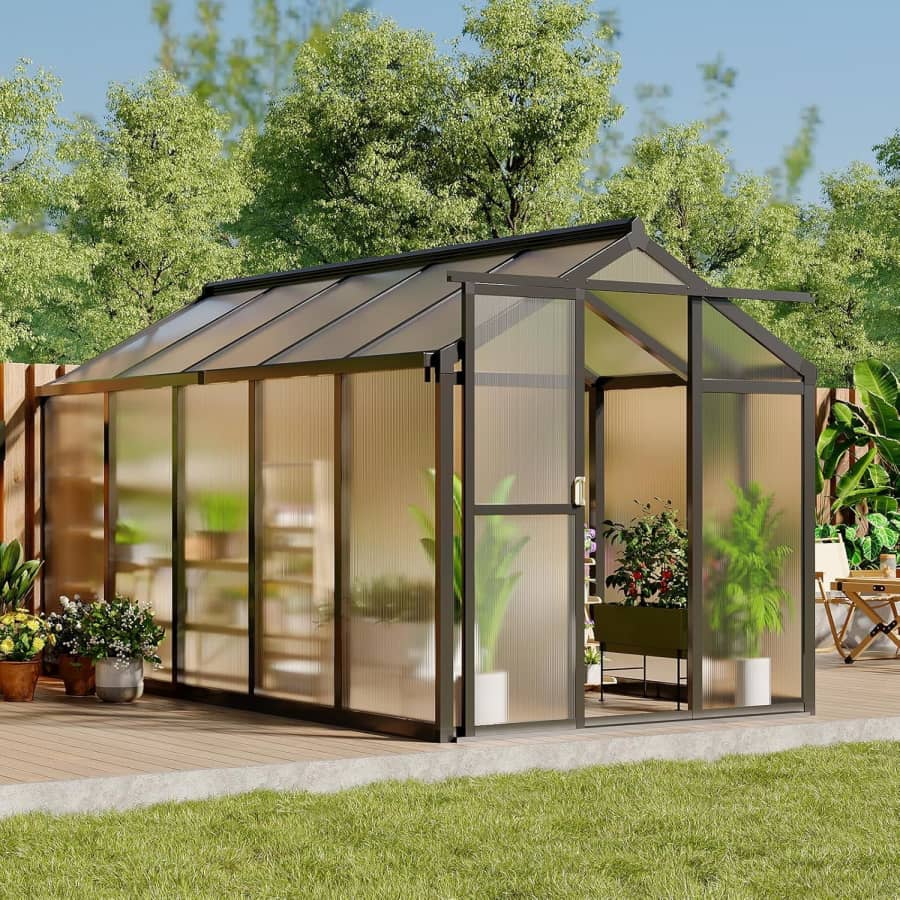 GarveeLife 6x10-Foot Greenhouse: $240