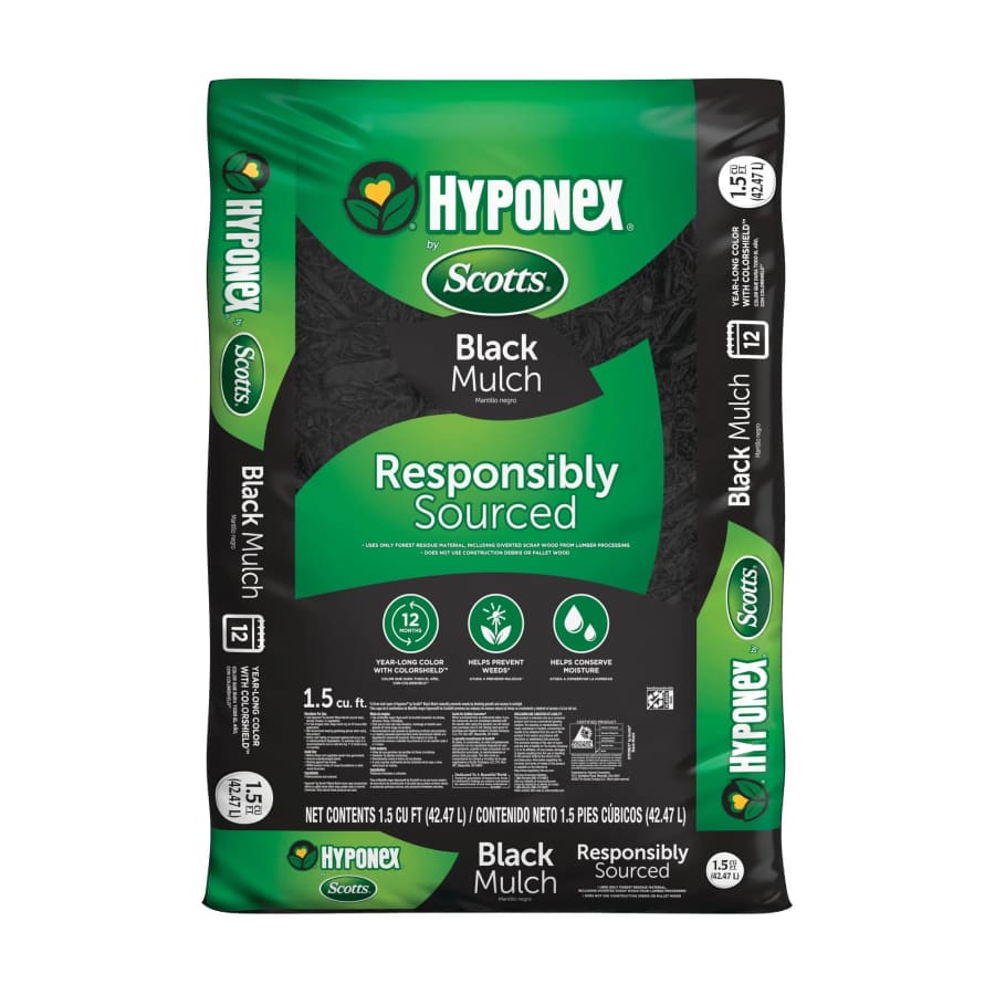 Hyponex by Scotts 1.5-Cu. Ft. Black Mulch: $2.47